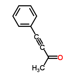 4-苯基-3-丁炔-2-酮结构式