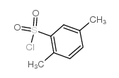 2,5-Dimethylbenzene-1-sulfonyl chloride structure