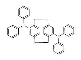 Bisdiphenylphosphinoparacyclophane structure