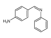 4-(phenyliminomethyl)aniline结构式