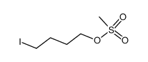 4-iodo-1-butanol metanesulfonate Structure