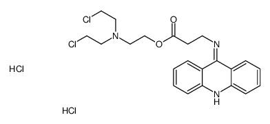 Amustaline dihydrochloride结构式