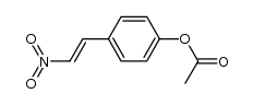 4-(2-Nitrovinyl)benzoic acid methyl ester结构式