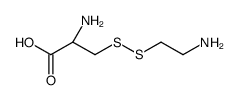 (2R)-2-amino-3-(2-aminoethyldisulfanyl)propanoic acid Structure