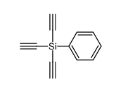 triethynyl(phenyl)silane结构式