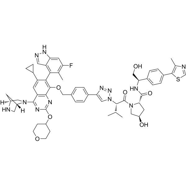 KRAS G12D inhibitor 17结构式