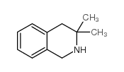 3,3-二甲基-1,2,3,4-四氢异喹啉结构式