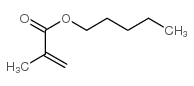 n-Amyl methacrylate structure