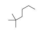 2,2-Dimethylhexane Structure