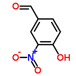 4-羟基-3-硝基苯甲醛结构式