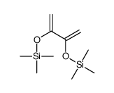 trimethyl(3-trimethylsilyloxybuta-1,3-dien-2-yloxy)silane Structure