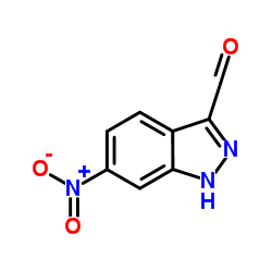 6-硝基-吲唑-3-甲醛图片