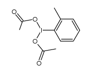 bis(acetyloxy)(2-methylphenyl)-λ3-iodane Structure