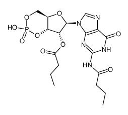 dibutyryl cyclic GMP Structure