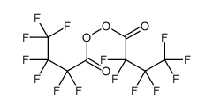 2,2,3,3,4,4,4-heptafluorobutanoyl 2,2,3,3,4,4,4-heptafluorobutaneperoxoate Structure