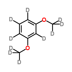 1,3-二甲氧基苯-D10结构式
