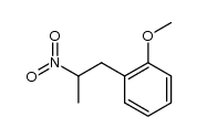 1-(o-methoxyphenyl)-2-nitropropane Structure