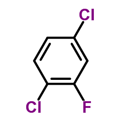 1,4-Dichloro-2-fluorobenzene structure