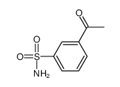 3-乙酰基苯磺酰胺结构式