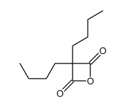 3,3-dibutyloxetane-2,4-dione Structure