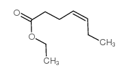 顺式-4-庚酸乙酯结构式