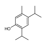 5-methyl-2,4-di(propan-2-yl)phenol结构式