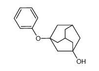 3-hydroxy-1-adamantyl phenyl ether Structure