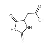 4-Imidazolidineaceticacid, 5-oxo-2-thioxo- picture