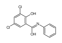 3,5-dichloro-2-hydroxy-N-phenylbenzamide结构式