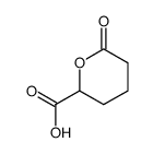 6-oxo-tetrahydro-pyran-2-carboxylic acid结构式