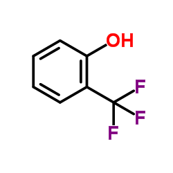 2-(Trifluoromethyl)phenol Structure