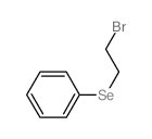 Benzene, [(2-bromoethyl)seleno]- Structure