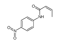 (E)-N-(4-nitrophenyl)but-2-enamide结构式