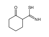 2-oxocyclohexane-1-carbothioamide结构式