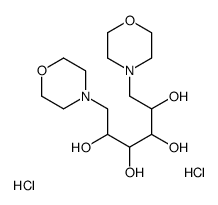 1,6-di(morpholin-4-ium-4-yl)hexane-2,3,4,5-tetrol,dichloride Structure