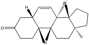 5α-Androst-6-en-3-one Structure