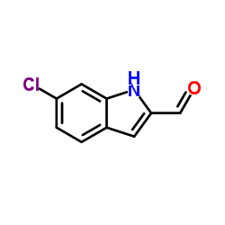 6-Chloro-1H-indole-2-carbaldehyde Structure