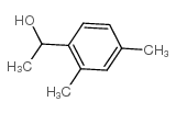 Benzenemethanol, a,2,4-trimethyl- Structure
