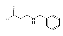 β-Alanine, N-(phenylmethyl)- structure