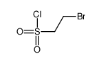 2-bromoethanesulfonyl chloride structure