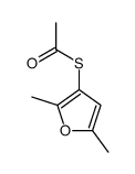 S-(2,5-二甲基-3-呋喃基)硫代乙酸酯结构式
