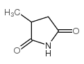 3-甲基吡咯烷-2,5-二酮结构式