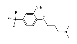 N1-(3-(dimethylamino)propyl)-4-(trifluoromethyl)benzene-1,2-diamine Structure