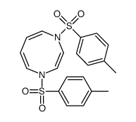 1,4-bis-(4-methylphenyl)sulfonyl-1,4-diazocine Structure