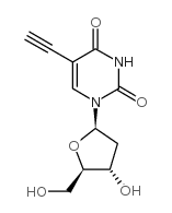 5-Ethynyl-2'-deoxyuridine structure