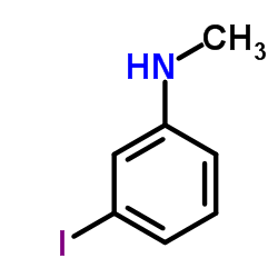 3-Iodo-N-methylaniline structure