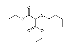 diethyl 2-butylsulfanylpropanedioate结构式