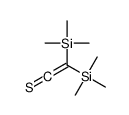 2,2-bis(trimethylsilyl)ethenethione Structure