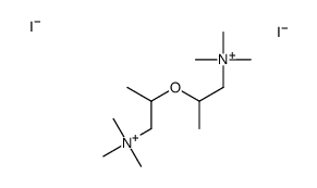 trimethyl-[2-[1-(trimethylazaniumyl)propan-2-yloxy]propyl]azanium,diiodide Structure