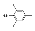 2,6-Diiodo-4-methylaniline Structure